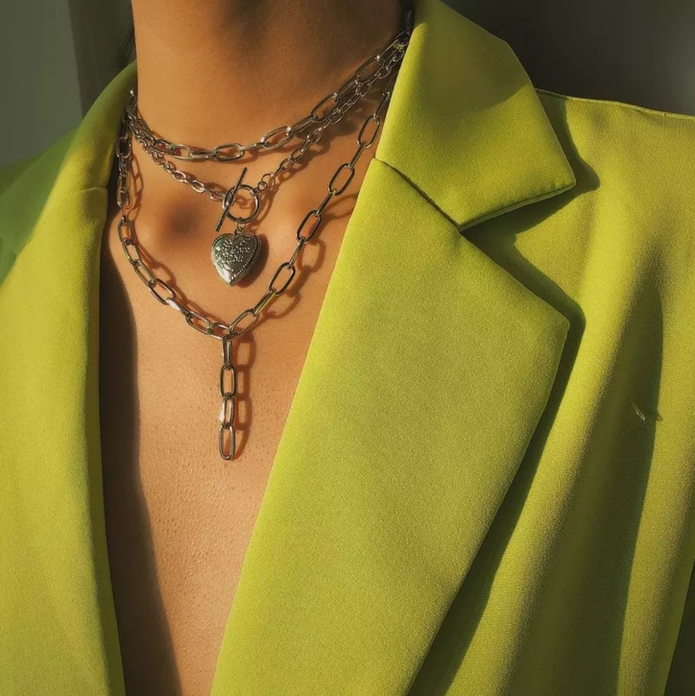 Statement Steampunk Love Heart Lasso Big Chunky Ir